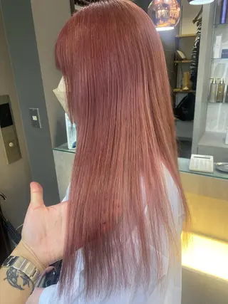 ミディアム カラー jill by gisel＿奥家のヘアスタイル