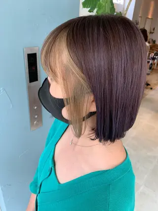 ショート カラー 船津武俊 フナツタケトシのヘアスタイル