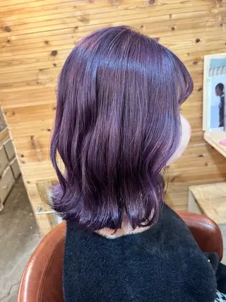 ミディアム HAIR & MAKE orange所属・mary'sメリー /ニュアンスカラーのヘアスタイル