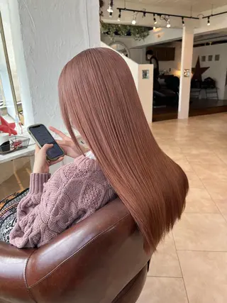 ロング カラー 💛ハイトーン💛 りむのヘアスタイル