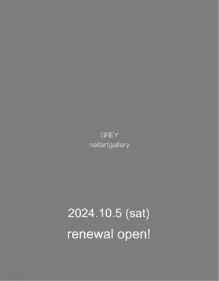 【GREY】 TAIRAのネイルデザイン