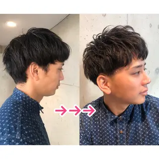 メンズ Lumderica(ラムデリカ)所属・ラムデリカ YUKAのヘアスタイル