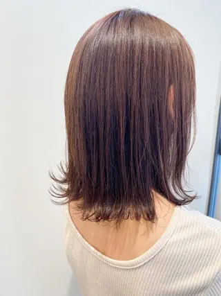 ミディアム 宮本 和真のヘアスタイル