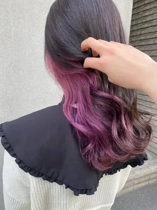 カラー AYANE 韓国ヘア /レイヤーカットのヘアスタイル