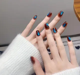 ネイル ビルドアップ ビューティーのネイルデザイン