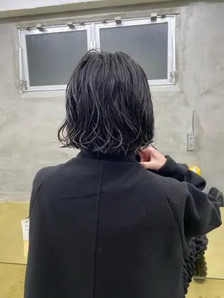 ショート カラー パーマ yiye 青山所属・無料カットモデル募集 🌱ひょうがのヘアスタイル