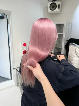 ロング カラー Nakamura Kasuriのヘアスタイル