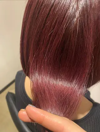 ショート カラー 暖色艶カラー♥️ nagi♥️のヘアスタイル