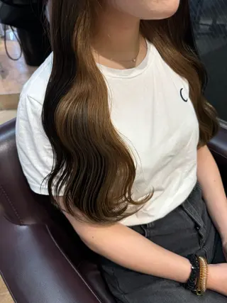 カラー 🍪ﾖｼｲﾊﾙﾈ🍪 ﾗﾍﾞﾝﾀﾞｰｶﾗｰのヘアスタイル