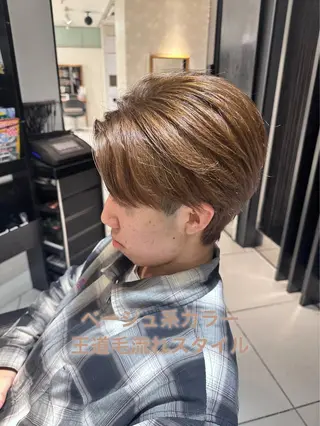 カラー メンズ 骨格矯正カット💎 藤沢メンズ特化美容師のヘアスタイル