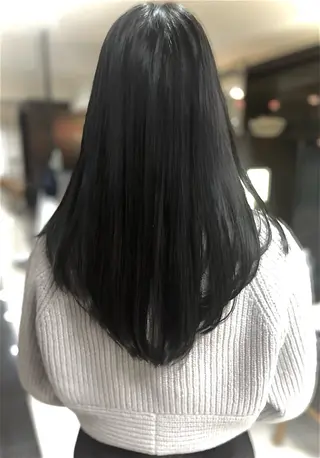 ロング PROGRESS 荻野琉生⛄️のヘアスタイル