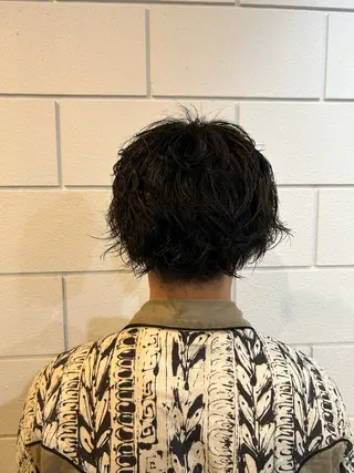 ショート メンズ 相澤 拳のヘアスタイル