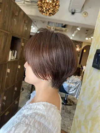 ショート カラー 佐藤 健のヘアスタイル