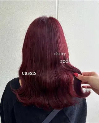 セミロング カラー 《暖色/韓国hair 》🇰🇷桑原ユキネのヘアスタイル