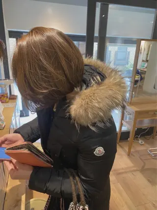 ショート カラー newi京橋 【sachi】のヘアスタイル