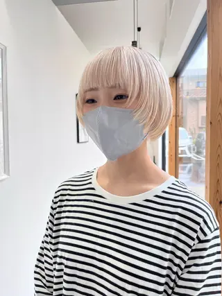 ショート heir studio Baretta所属・山本 銀次郎のヘアスタイル