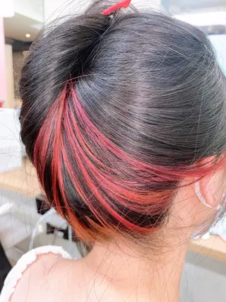 カラー Gemini代表 Maedaのヘアスタイル