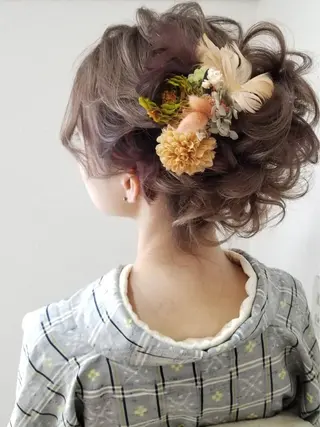 ヘアアレンジ 木村 一葵のヘアスタイル