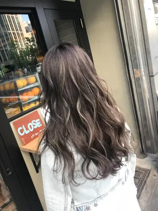 ロング カラー 山内 聡史のヘアスタイル