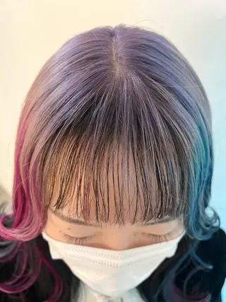 ミディアム カラー ちょめ/八王子 ZEST emuのヘアスタイル