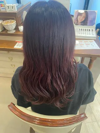 ロング カラー 艶カラー🌸アレンジ 🌹Sally🕊️のヘアスタイル