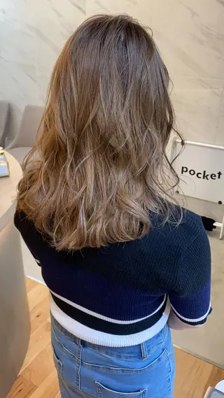 セミロング カラー 🎗大槻 武士🎗のヘアスタイル