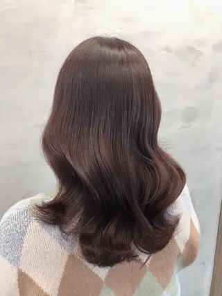 セミロング カラー 【美髪特化 髪質改善サイトウ】のヘアスタイル