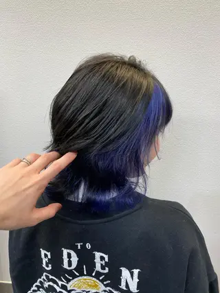 ミディアム カラー 髪質改善特化サロン ICONIQ天神店のヘアスタイル