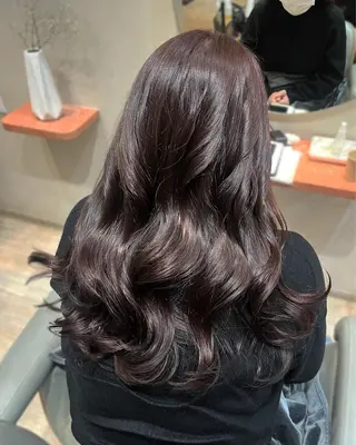 ロング ramphy 加藤 美羽のヘアスタイル