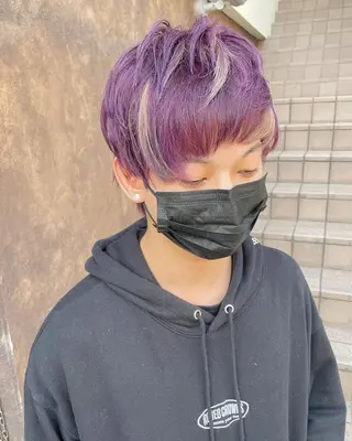 ショート yossy/髪質改善 /ダブルカラーのヘアスタイル