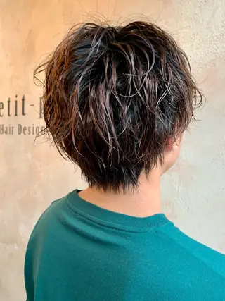 パーマ メンズ 水戸内原🐜 メンズ郡司裕紀のヘアスタイル