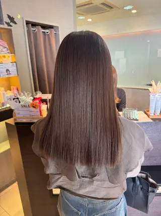 ロング カラー 西村 亜弥のヘアスタイル
