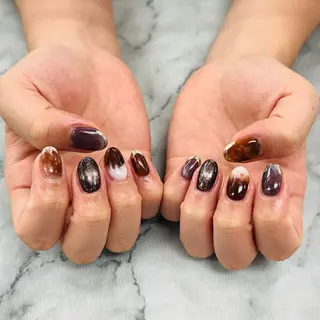 ネイル Rich to 宮里のネイルデザイン
