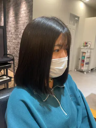 ミディアム 年間2000名以上 担当🔶三浦翔/長町のヘアスタイル