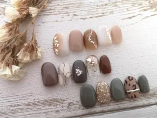 ショート ネイル ネイルサロン shikiのネイルデザイン