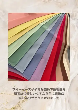 パーソナルカラー診断 自由が丘💐ブルームのその他イメージ