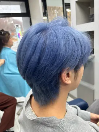 ショート カラー メンズ nico 麻生 やまざきれいのヘアスタイル