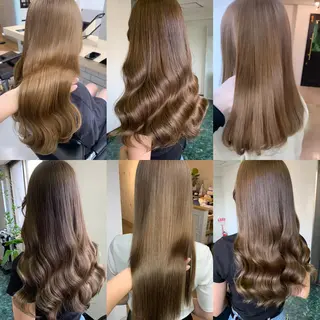 ロング カラー FRAME+spa&hair roomなんば駅前店所属・🌸MAYU🌸 ハイトーン➕レイヤーのヘアスタイル