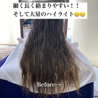 ロング ディレクター鮫島 俊介のヘアスタイル