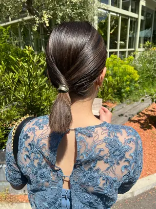 ヘアアレンジ ウルフカット/吉村 桃子のヘアスタイル