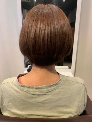 ショート 小沼采唯👧🏼 海好きオヌちゃんのヘアスタイル