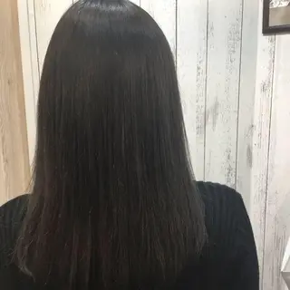 セミロング カラー パーマ embrace エンブレイスのヘアスタイル