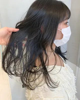 ロング カラー minami🪷 暖色カラーのヘアスタイル