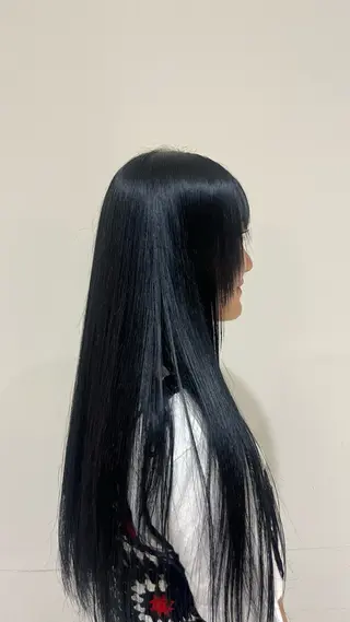 ロング カラー ナカハラ フウカのヘアスタイル
