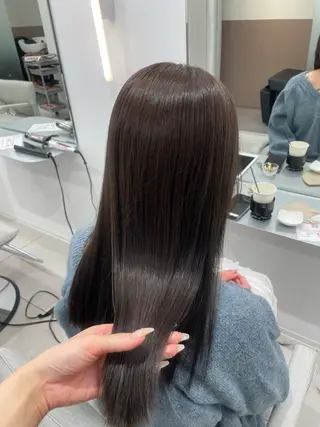 ロング カラー 🦋顔周りカット/レ イヤー/ユリ🦋のヘアスタイル