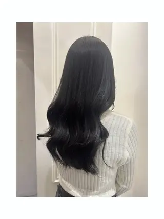 ロング カラー Honoka✨️ 縮毛矯正モデル募集中のヘアスタイル