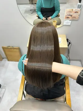 ロング カラー 立川 🫧 ブリーチ 艶髪カラー🧸✨️のヘアスタイル