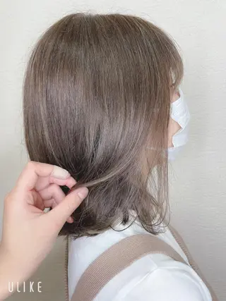 セミロング ❣️モードケイズ塚口 和田一将のヘアスタイル