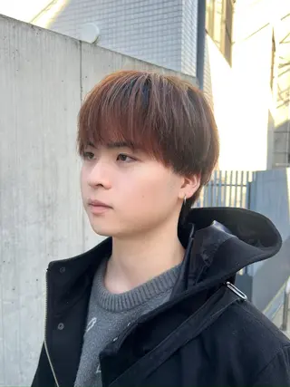 カラー メンズ 川添 桃花のヘアスタイル