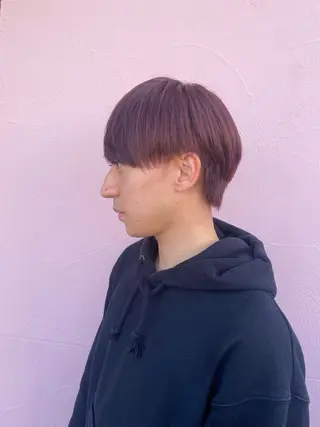 メンズ あいさ🤍ムラ無しカ ラー🤍のヘアスタイル